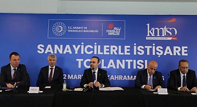 Sanayi ve Teknoloji Bakanı Kacır, KMTSO'da İş Dünyasıyla Buluştu..