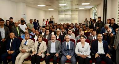 Başkan Erkan Gürbüz Mazbatasını alıp göreve başladı..