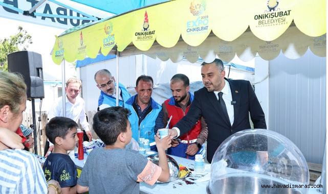 Başkan Toptaş, 23 Nisan’da depremzede çocukları unutmadı..