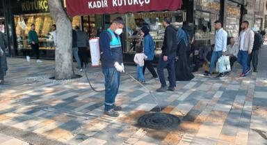 Ortak Kullanım Alanları Ramazan Bayramı Öncesi Dezenfekte Ediliyor..