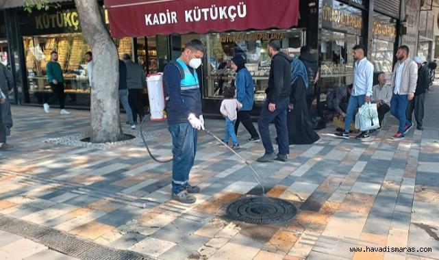 Ortak Kullanım Alanları Ramazan Bayramı Öncesi Dezenfekte Ediliyor..
