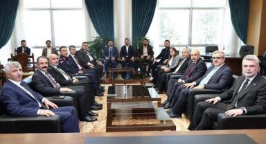 Şehir Protokolünden Başkan Görgel’e Hayırlı Olsun Ziyareti..