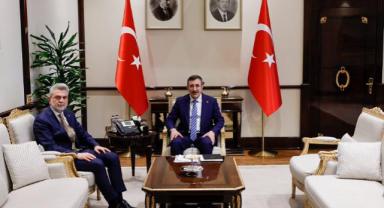 Başkan Görgel’den Cumhurbaşkanı Yardımcısı Yılmaz’a Ziyaret..