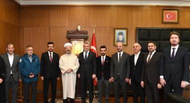 Başkan Görgel, Diyanet İşleri Başkanı Erbaş’ı Ağırladı..