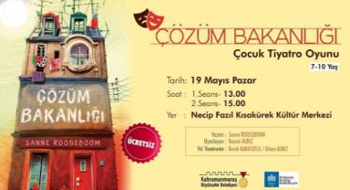 Çözüm Bakanlığı Gösterisi, NFK’da Minik İzleyicilerini Bekliyor..