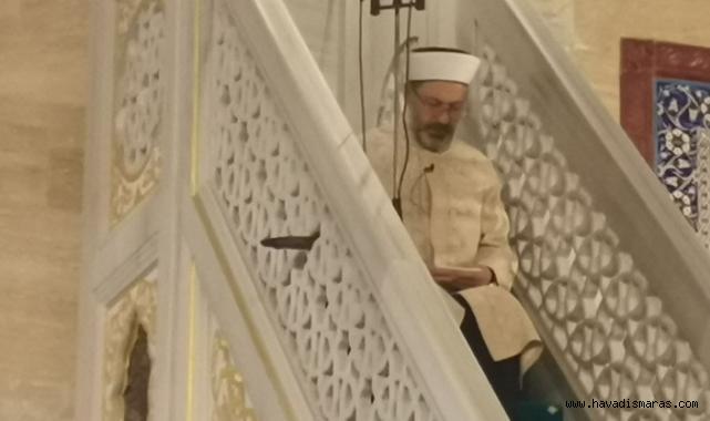 Diyanet İşleri Başkanından Cuma Hutbesi..