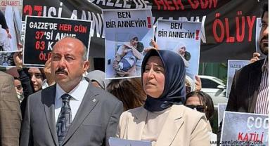 Gazze'li Anneler için Dimdik Ayaktayız..