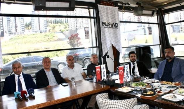 MÜSİAD Kahramanmaraş Şube Başkanı Şerafettin Özkan'da taksitlendirme çağrısı..