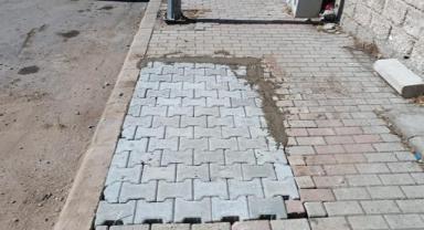 Başkan Akpınar, Kilit parke tamir çalışmalarına hız kesmeden devam ediyoruz..