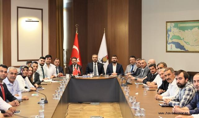 Başkan Toptaş Muhtarlarla Mahalle sorunlarını masaya yatırdı..
