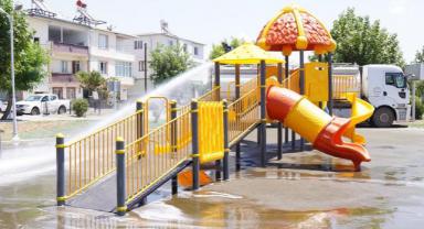 Engelsiz Yaşam parkı yenilendi..