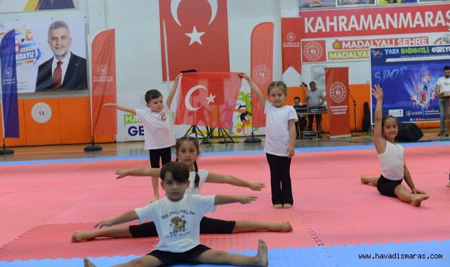 Yaz Spor Okulları Görsel Şölenle Başladı..