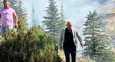 Belediye Başkanı Harun Vicdan'ın Orman yangınına hızlı müdahalesi takdir topladı..