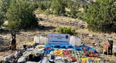 Kahramanmaraş'ta Terörle Mücadele Operasyonu: Depolar Ele Geçirildi..