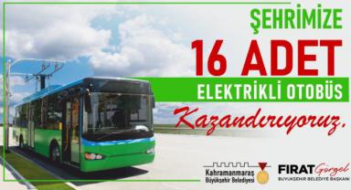 Büyükşehir, 16 Elektrikli Otobüs Alıyor..