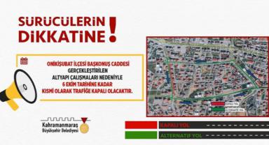Büyükşehir’den Alternatif Güzergâh Uyarısı!..