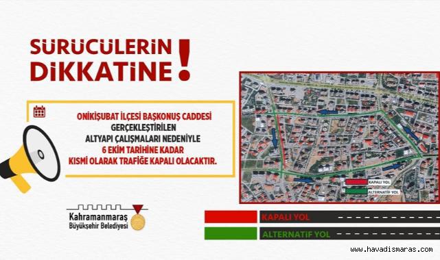 Büyükşehir’den Alternatif Güzergâh Uyarısı!..