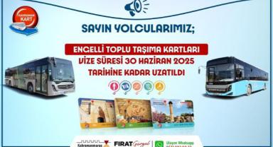 Engelli Toplu Taşıma Kartlarının Vizesi Uzatıldı!.