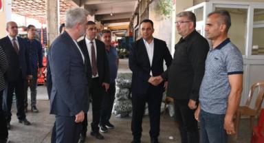 Başkan Görgel: “Sebze ve Meyve Halimizde Yeni İş Yerlerini Teslime Hazırlıyoruz”..