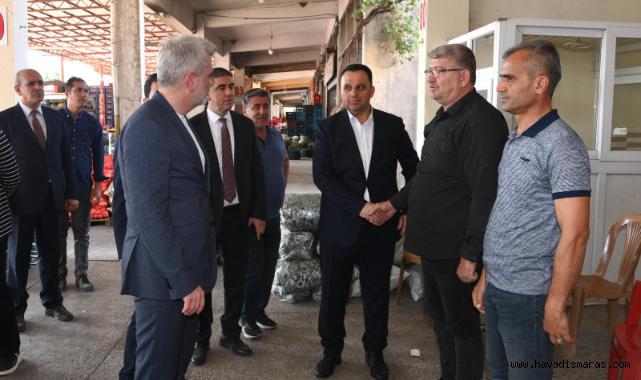 Başkan Görgel: “Sebze ve Meyve Halimizde Yeni İş Yerlerini Teslime Hazırlıyoruz”..