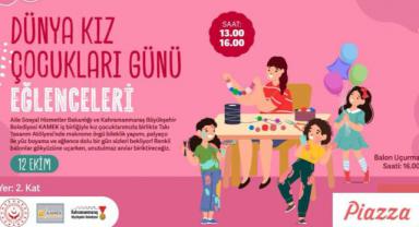 Büyükşehir’den Dünya Kız Çocukları Günü İçin Eğlenceli Etkinlik..