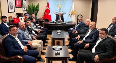 Türkoğlu Dostluk Platformu, AK Parti İl Başkanı Burak Gül’e Hayırlı Olsun dedi..