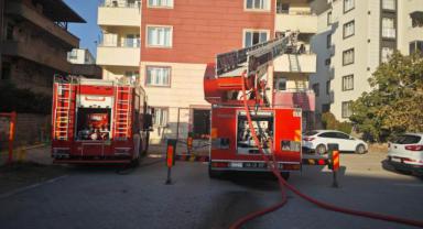 Kahramanmaraş’ta ikamet yangını paniğe neden oldu