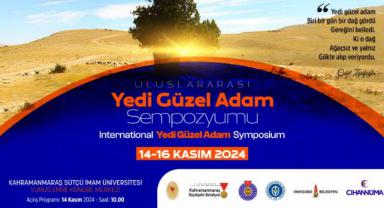 Kahramanmaraş’ta Uluslararası Yedi Güzel Adam Sempozyumu Düzenlenecek
