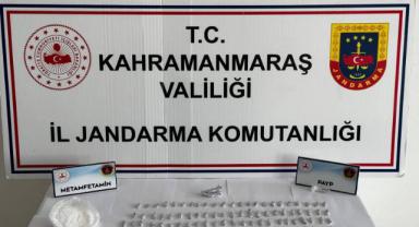 Afşin’de dur ihtarından kaçan sürücü uyuşturucu satıcısı çıktı..