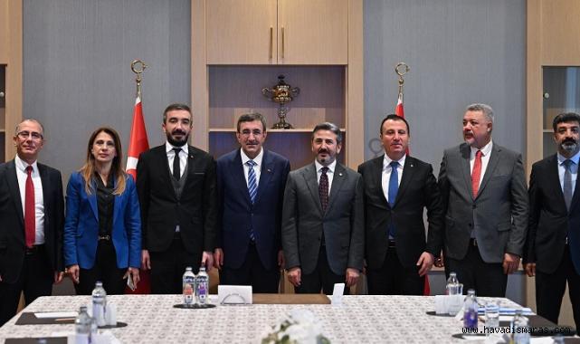 Buluntu, Cumhurbaşkanı Yardımcısı Yılmaz’ı Ziyaret Etti..