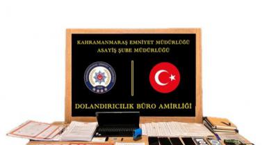 Kahramanmaraş'ta Devre Mülk Dolandırıcılarına Operasyon