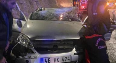 Otomobil takla attı: 2 yaralı..