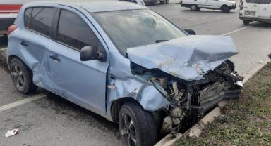 Kahramanmaraş’ta iki otomobil çarpıştı: 2 yaralı