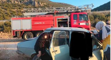 Pazarcık’ta trafik kazası: 1 ölü 1 yaralı..