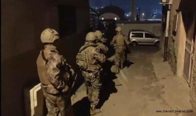 Kahramanmaraş’ta 96 gözaltı..