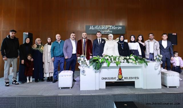 Onikişubat Belediyesi'nden 14 Şubat'ta 25 çifte toplu nikah töreni..