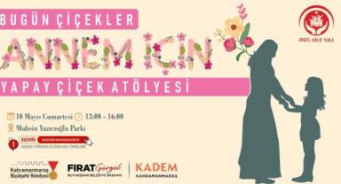 Büyükşehir’den Anneler Günü’ne Özel “Yapay Çiçek Yapım Atölyesi”..