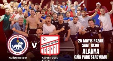 Final Bileti Alanya'da.. Rakip Ayvalık Gücü..