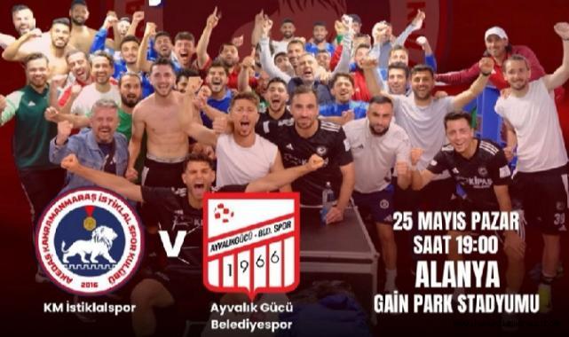 Final Bileti Alanya'da.. Rakip Ayvalık Gücü..