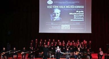 KSÜ'de Âşık Mahzuni Şerif'i Anma Konseri Düzenlendi..