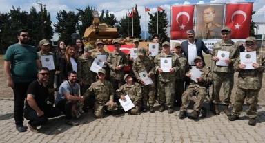 Onikişubat Belediyesi'nden anlamlı asker uğurlaması..