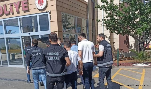 Uyuşturucu Operasyonunda 13 Şüpheli Tutuklandı..