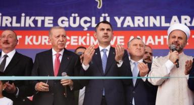 Bakan Kurum, “Hayırlı olsun”
