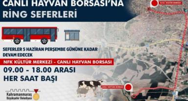 Büyükşehir’den Bayram Öncesi Canlı Hayvan Borsası’na Otobüs Seferi..
