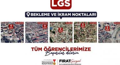 Büyükşehir’den LGS Günü Öğrenci ve Velilere Destek Noktaları..