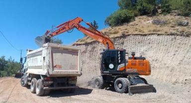 AĞABEYLİ MAHALLESİ’NDE YOL İYİLEŞTİRME ÇALIŞMALARI DEVAM EDİYOR..