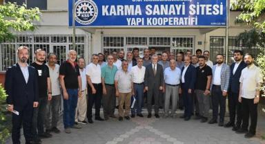Başkan Görgel, Sanayi Sitesi Esnafıyla Bir Araya Geldi..