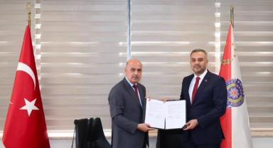 Başkan Toptaş ve Gökduman, Güvenli Park Projesi’nin protokolünü imzaladı..