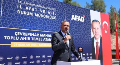 Başkan Toptaş; Yeniden inşa sürecini binalardan ibaret görmedik ..