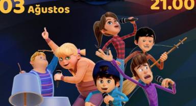 Çocuklara Bayram Gibi Gece; Rafadan Tayfa KAFUM'da ..